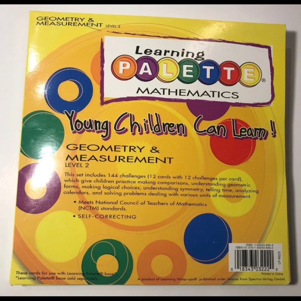 Learning Wrap-Ups 2nd Grade Math Learning Palette - Picture 2 of 12